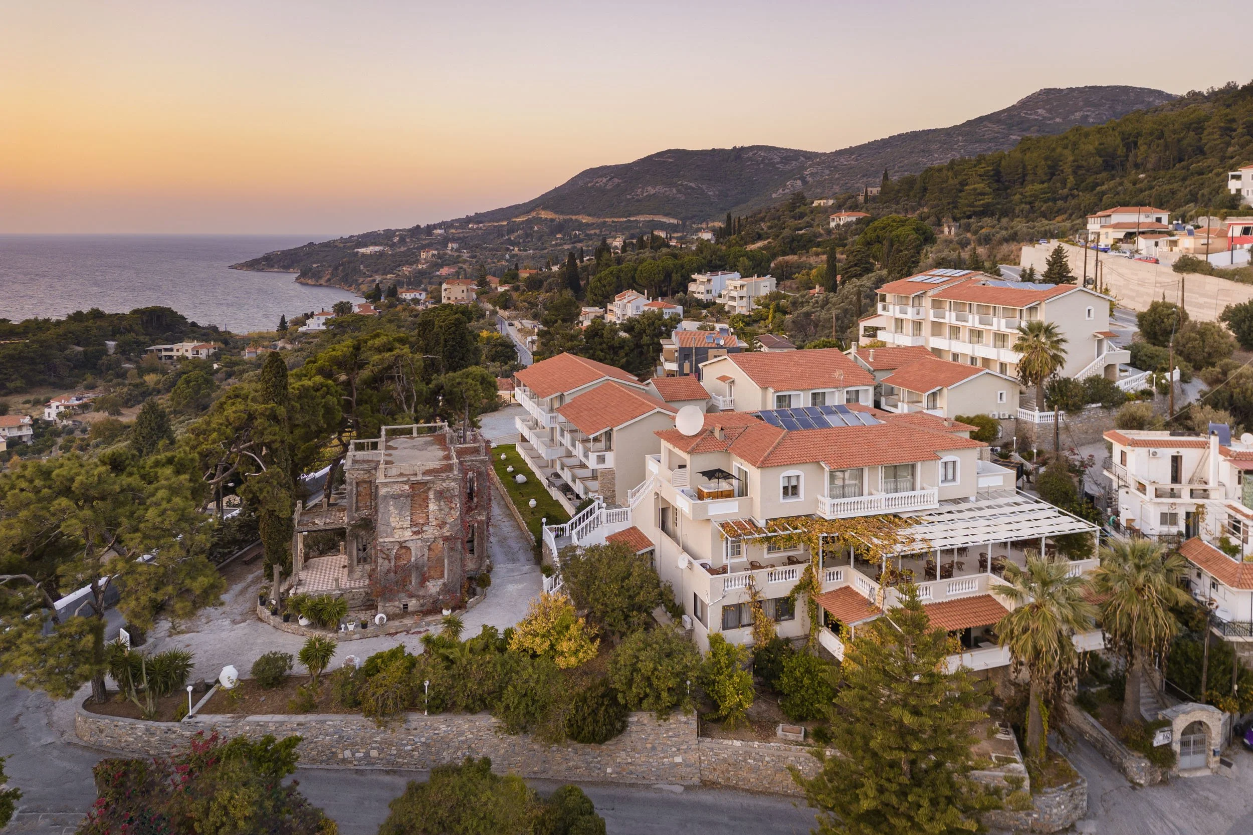 Ino Hotel Samos view